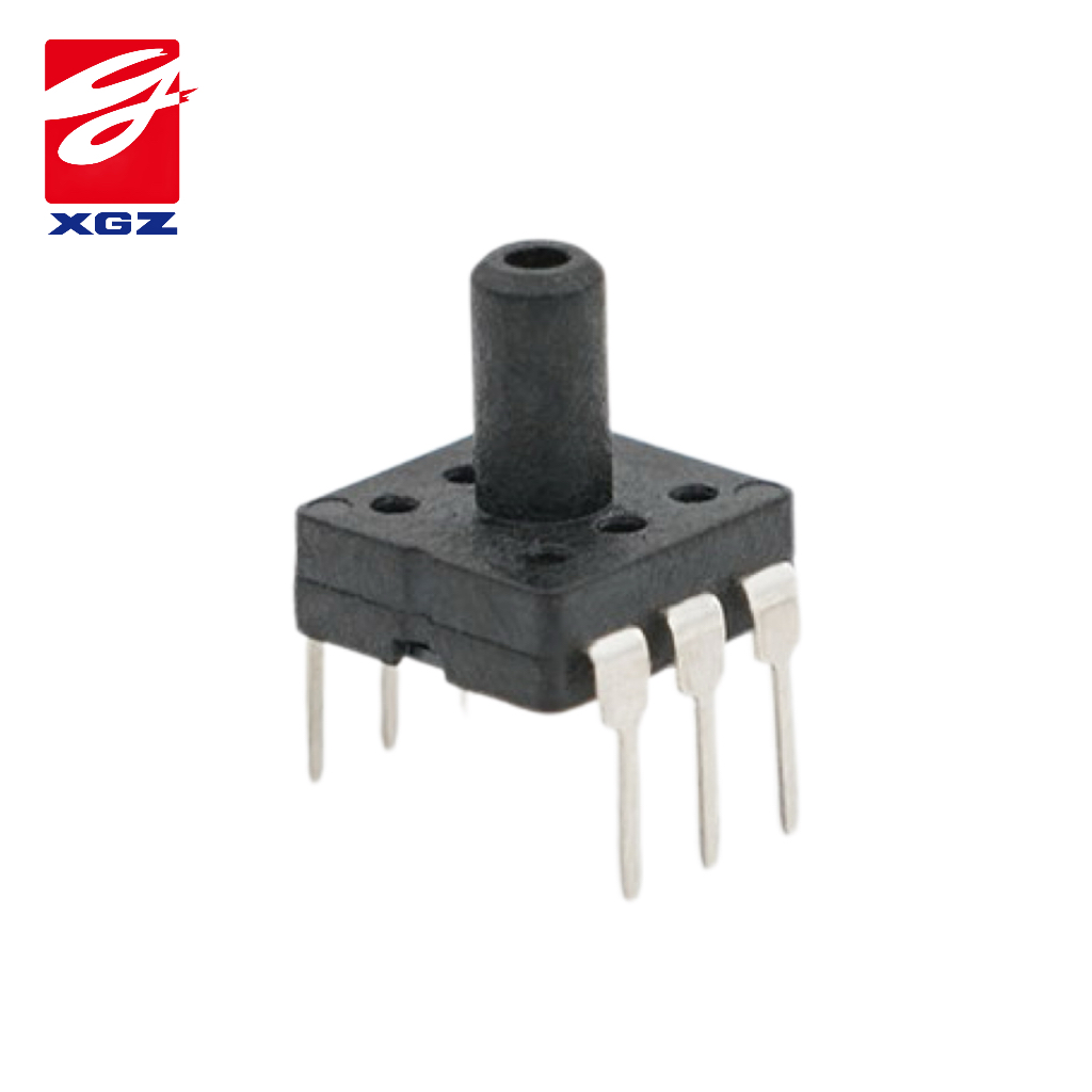 GZP6857A:Silicon Pneumatic Pressure Sensor, -100…0～5…1000kPa,0.5-4.5@5V/0.2-2.7@3.3V